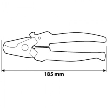 Obcinak do kabli miedzianych i aluminiowych 185 mm