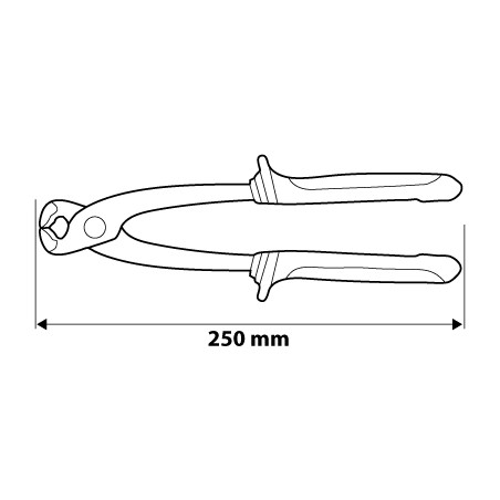 Szczypce tynkarskie 250 mm