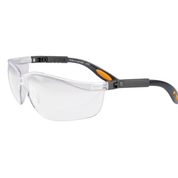 Okulary ochronne poliwęglanowe, białe soczewki