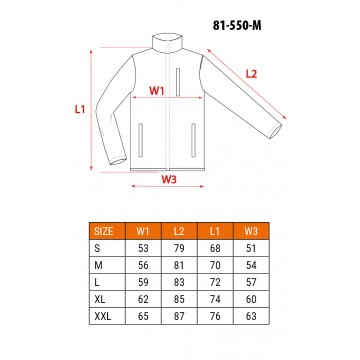 Kurtka robocza, rozmiar M/50