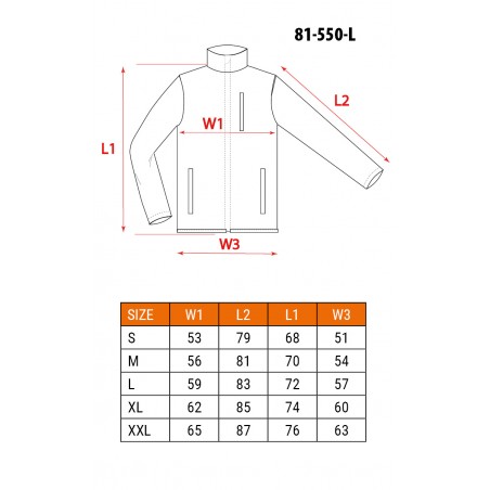 Kurtka robocza, rozmiar L/52
