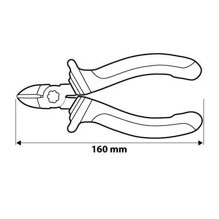 Szczypce boczne 1000V