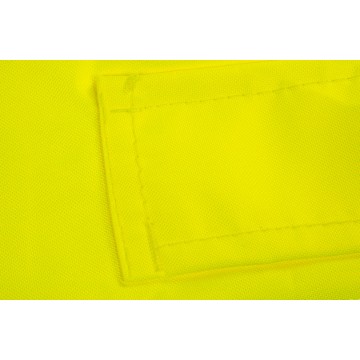 Spodnie robocze ostrzegawcze wodoodporne, żółte, rozmiar M
