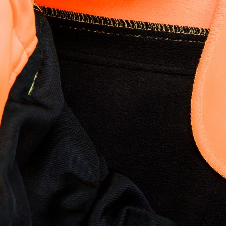 Spodnie robocze ostrzegawcze softshell, pomarańczowe, rozmiar XXXL