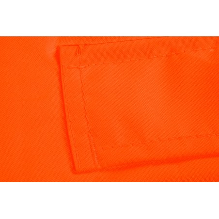 Spodnie robocze ostrzegawcze wodoodporne, pomarańczowe, rozmiar XXL