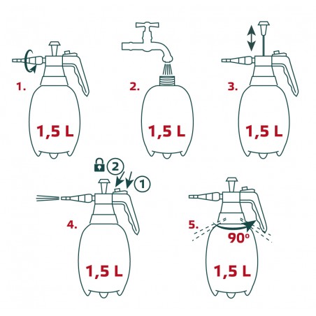 Opryskiwacz ciśnieniowy 1.5 L