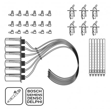 Zestaw do diagnostyki systemów Common Rail