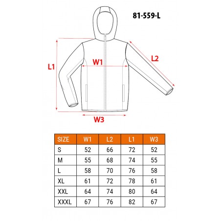 Kurtka softshell z ocieplaczem PREMIUM, rozmiar L