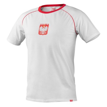 T-shirt kibica Polska, rozmiar L