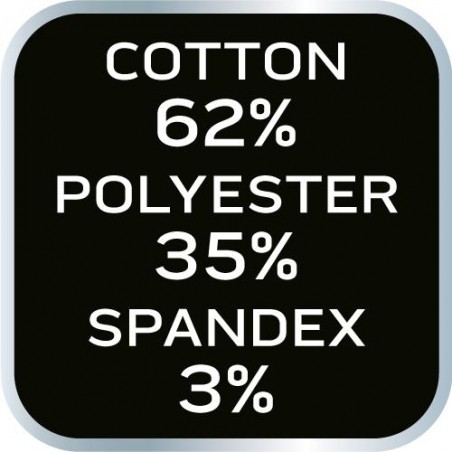 Krótkie spodenki PREMIUM, 62% bawełna, 35% poliester, 3% elastan, rozmiar M
