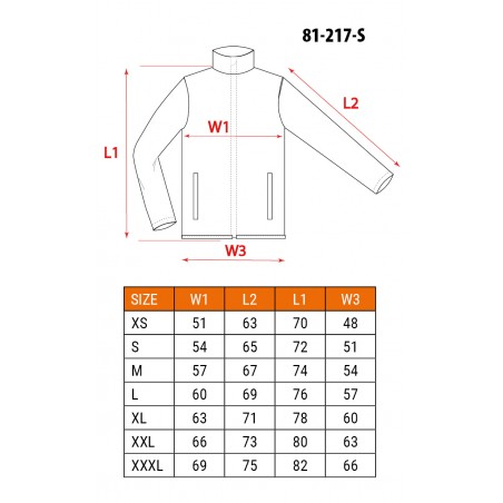 Bluza robocza PREMIUM, 100% bawełna, ripstop, rozmiar S