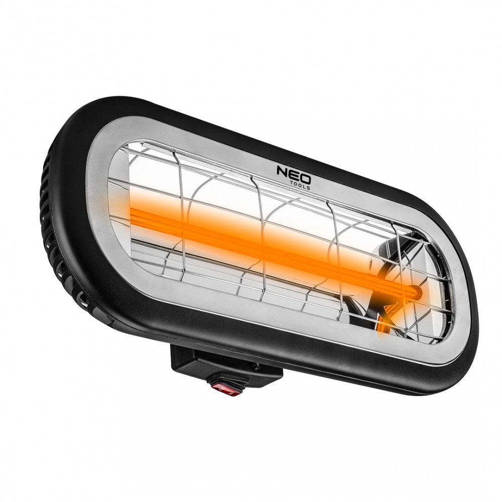 Promiennik 2000W, IP65, element grzejny low glare amber lamp