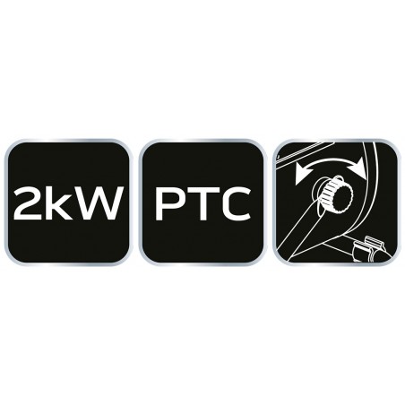 Nagrzewnica elektryczna ceramiczna PTC 2kW