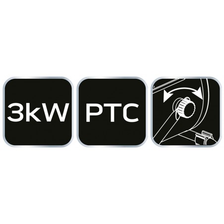 Nagrzewnica elektryczna ceramiczna PTC 3kW