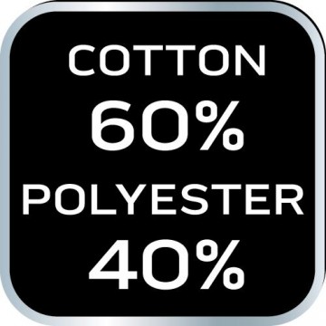 Spodnie ostrzegawcze 40% poliester, 60% bawełna, 260 gsm, rozmiar L