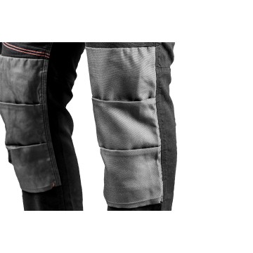Spodnie robocze HD Slim, odpinane kieszenie, rozmiar XS