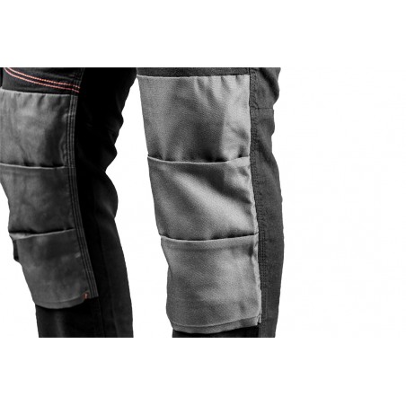 Spodnie robocze HD Slim, odpinane kieszenie, rozmiar XS