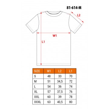 T-shirt funkcyjny PREMIUM, rozmiar M