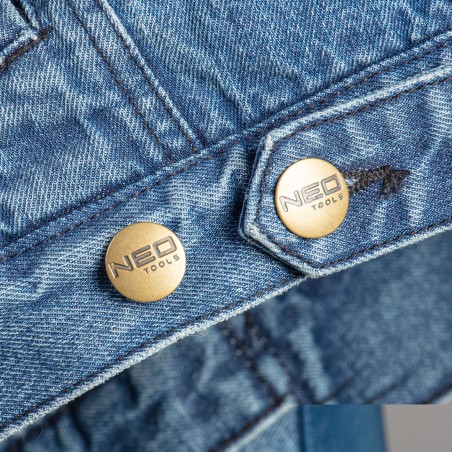 Kurtka jeansowa ocieplana DENIM, rozmiar XL
