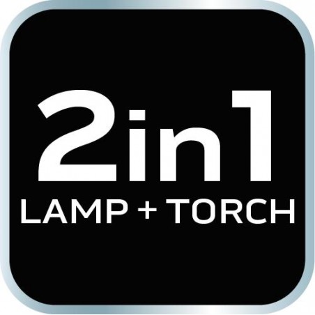 Lampa warsztatowa 550 lm COB LED + baza + ładowarka