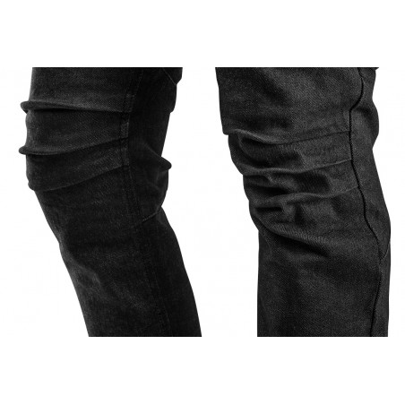Spodnie robocze 5-kieszeniowe DENIM, czarne, rozmiar XS