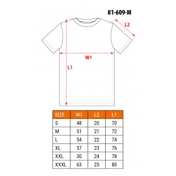 T-shirt roboczy Premium PRO, rozmiar M