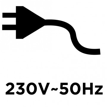 Opalarka 2000W, zakres temperatur: I: 350ºC, II: 550ºC, uchwyt prosty