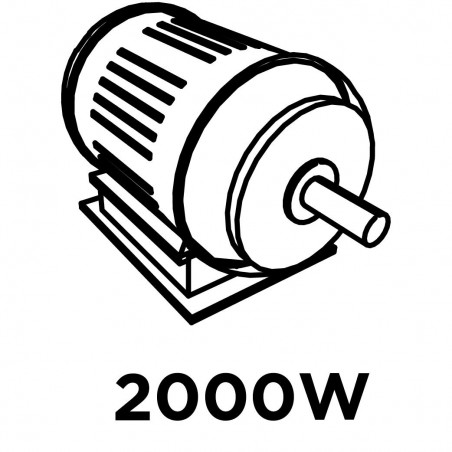 Opalarka 2000W, zakres temperatur:I: 50ºC, II: 50-550ºC, III: 50-550ºC,walizka