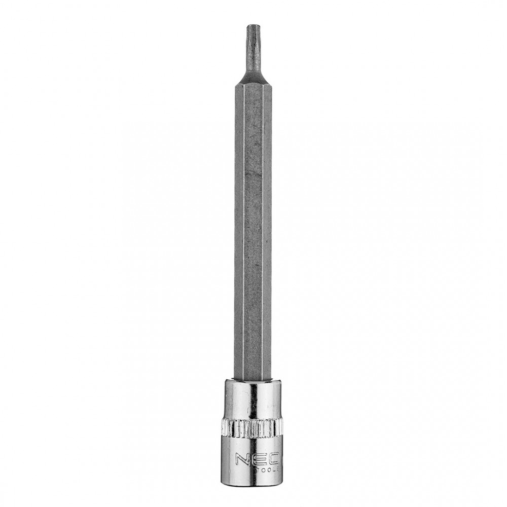 Końcówka TORX TX10 na nasadce 1/4, długa, 87 mm