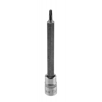 Końcówka TORX TX10 na nasadce 1/4, długa, 87 mm