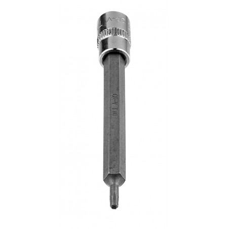 Końcówka TORX TX10 na nasadce 1/4, długa, 87 mm