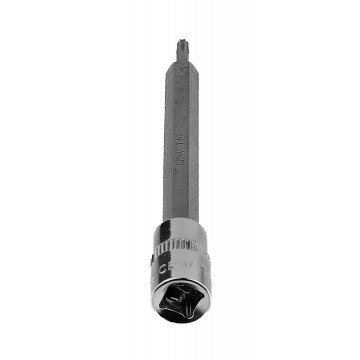 Końcówka TORX TX10 na nasadce 1/4, długa, 87 mm