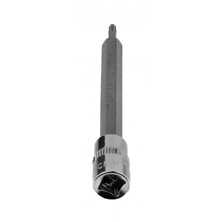 Końcówka TORX TX10 na nasadce 1/4, długa, 87 mm