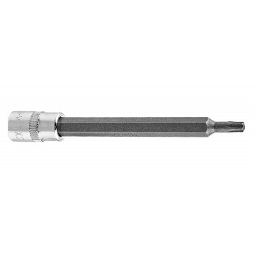 Końcówka TORX TX20 na nasadce 1/4, długa, 87 mm