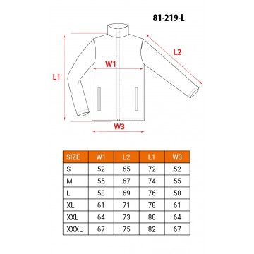 Bluza robocza Motosynteza, 100% bawełna rip stop, rozmiar L