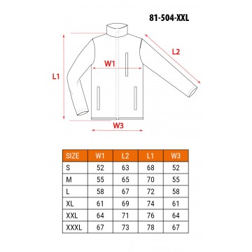 Bluza polarowa, zielona, rozmiar XXL