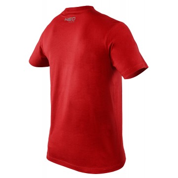 T-shirt czerwony, rozmiar L