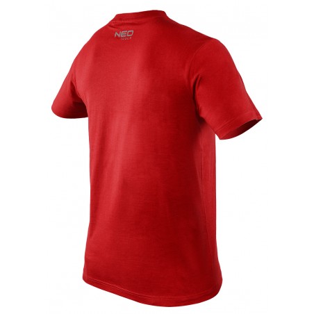 T-shirt czerwony, rozmiar L