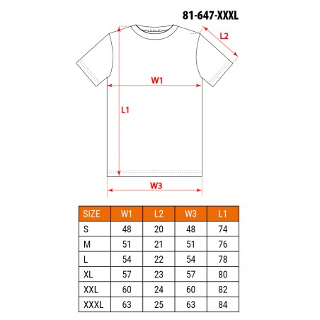 T-shirt zielony, rozmiar XXXL