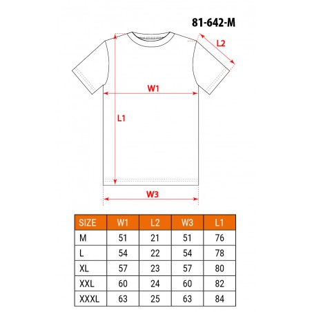 T-shirt z nadrukiem, MA SIĘ DA, rozmiar M