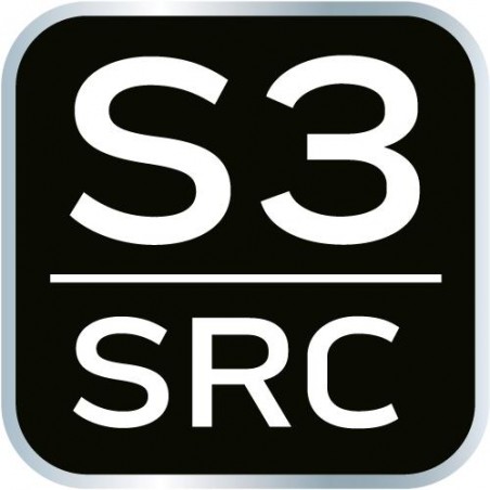 Trzewiki robocze S3 SRC, skóra crazy horse, rozmiar 41