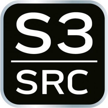 Trzewiki robocze S3 SRC, skóra crazy horse, rozmiar 44