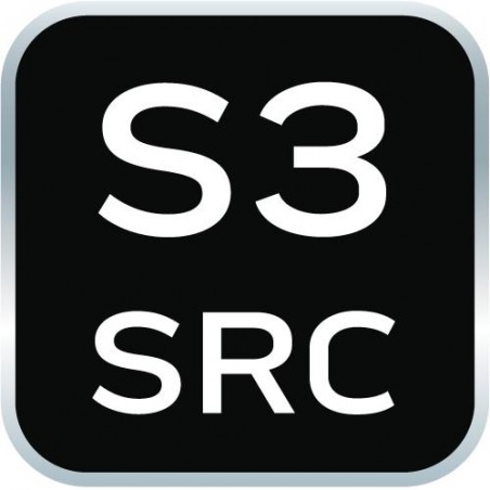 Trzewiki skórzane S3 SRC, stalowy podnosek, stalowa wkładka antyprzebiciowa, rozmiar 39