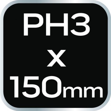 Wkrętak krzyżowy 1000V, PH3 x 150 mm