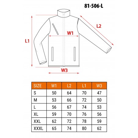 Polar roboczy PREMIUM, wzmocnienia z Cordury, rozmiar L