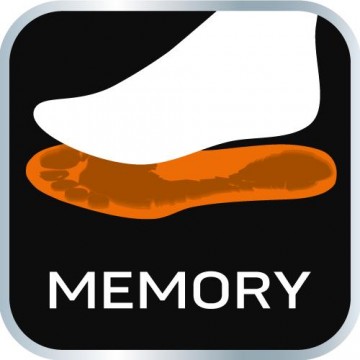 Wkładki do butów Memory - rozmiar 36-40