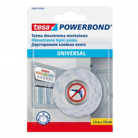 TAŚMA MONTAŻOWA POWERBOND UNIVERSAL 1,5M:19MM H5856500