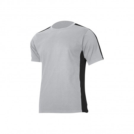 KOSZULKA T-SHIRT 180G/M2, SZARO-CZARNA, S, CE, LAHTI