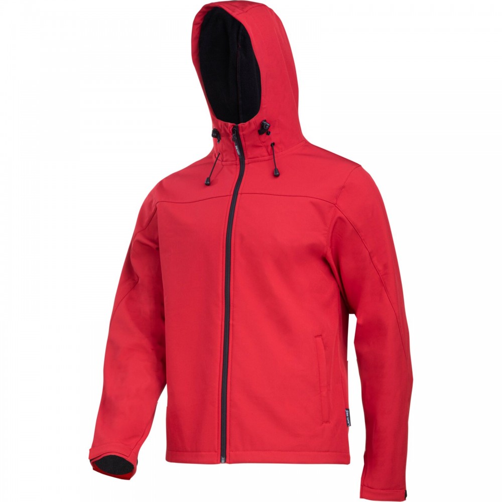 KURTKA SOFTSHELL Z KAPT. CZERWONA, XL, CE, LAHTI