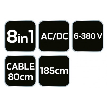 Wielofunkcyjny tester napięcia 8 w 1 AC/DC 6-380V